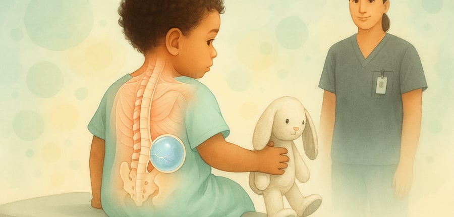 Spinal Dysraphism With A Posterior Meningocele | March
