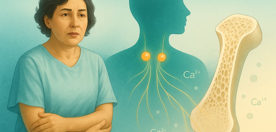 Secondary Hypoparathyroidism Due To Impaired Parathormon Secretion | March