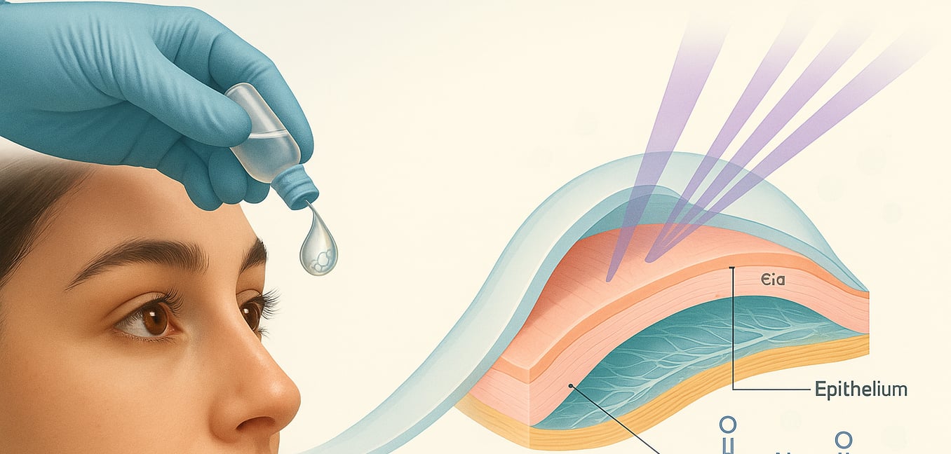 How do you treat a corneal disease? | March