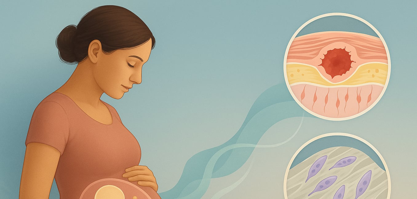 What are the symptoms of a person with toxoplasmosis? | March