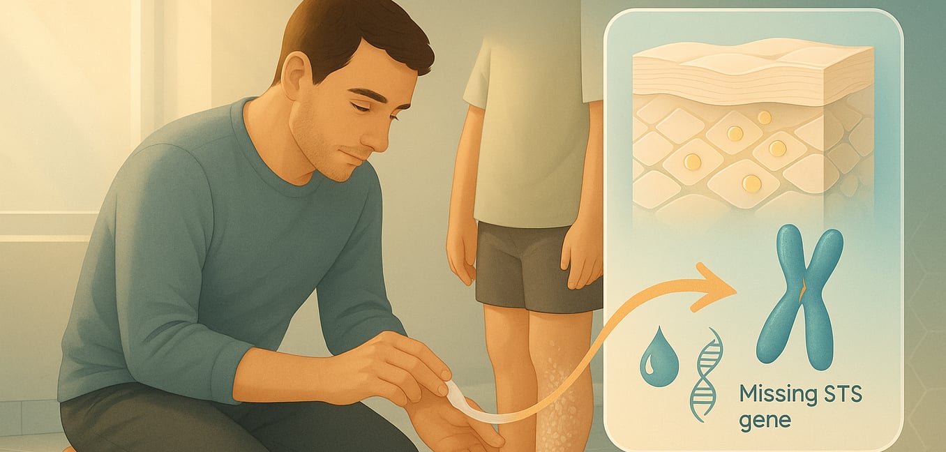 Living with Recessive X-Linked Ichthyosis | March