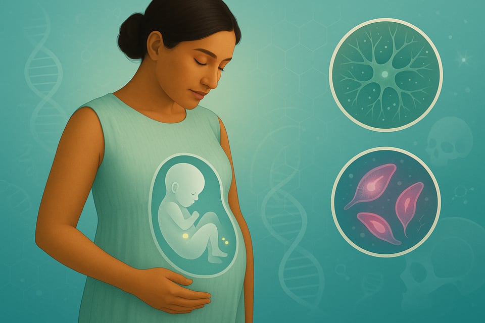 What birth defects are caused by toxoplasmosis?